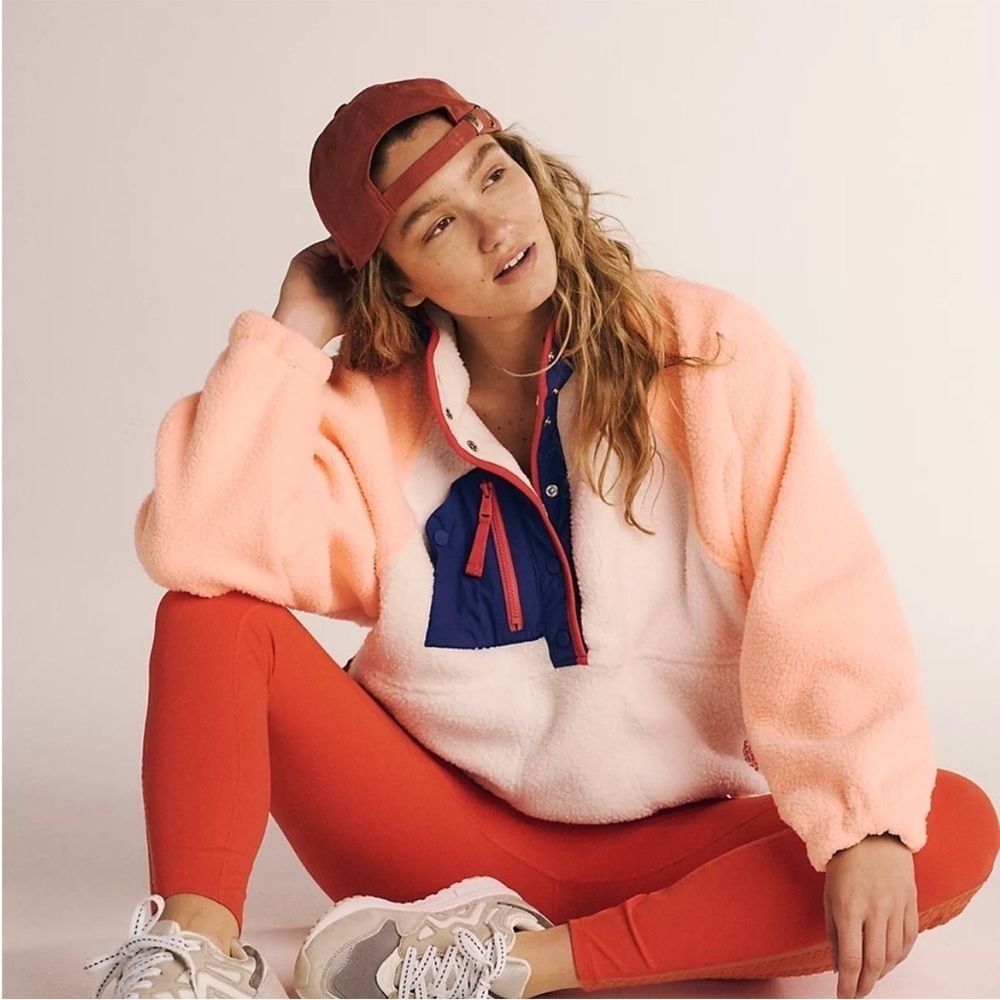 FP Movement Free People Hit The Slopes Colorblock Pullover